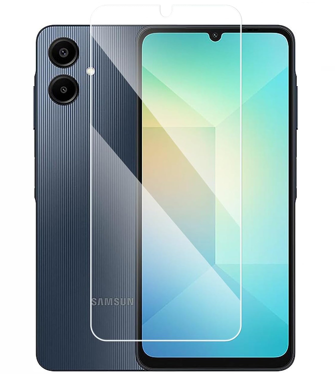 Detail du verre de protection Galaxy A06