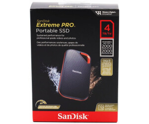 SanDisk Extreme Portable SSD 4To