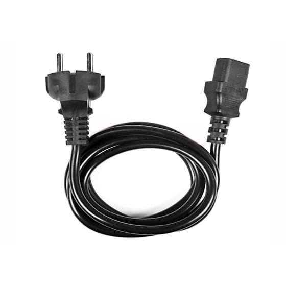 Cordon d alimentation d occasion Schuko vers IEC C13 pour moniteur, 1,5 m