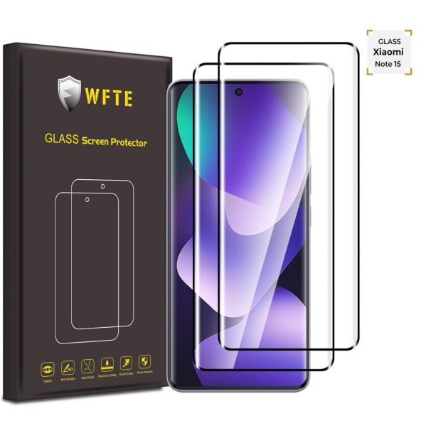 Verre trempé transparent pour Xiaomi Redmi Note 15 - 6,79 pouces